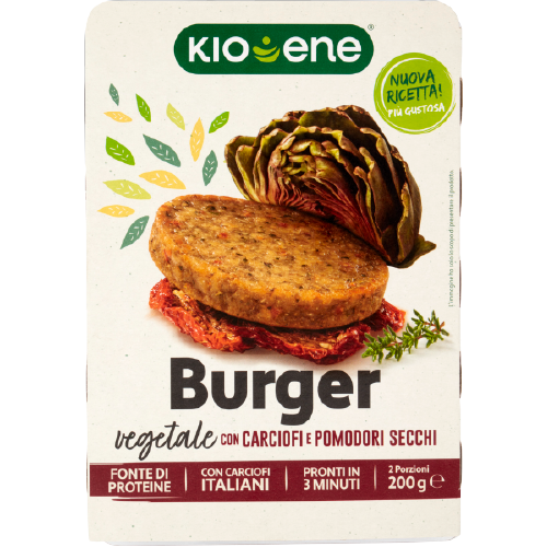 BURGER VEGÉTAL ARTICHAUT & TOMATES SÉCHEES